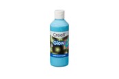 Kreative leker - Creall Glow in the Dark Paint Blue 250ml - 05943
