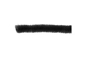 Kreative leker - Creativ Company Chenille Black 30cm 50 pcs. - 51618