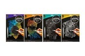 Kreative leker - Creative Craft Group Scratch A4 Kit. Includes pen. - 220001