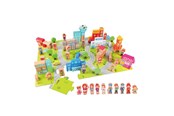 Babyleker - Classic World Wooden Blocks City 120pcs. - 5005