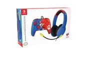 Spill - Tilbehør - PDP Power Pose Mario Wired Headset & Controller Bundle - Wired Controller - Nintendo Switch - 0708056070298