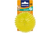 Hund - Vitakraft Pinnsvinball til hund i TPR med pip 10cm - 35187