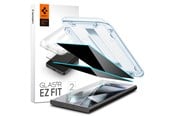 Mobil - Beskyttelsesglass - Spigen Glass tR EZ Fit (Privacy) 2 Pack - Samsung Galaxy S24 Ultra - AGL07625