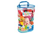 Babyleker - Clementoni Baby Soft Clemmy Blocks with Storage Bag 20pcs. - 17877