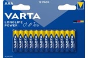 Batteri - VARTA Longlife Power AAA 12 Pack - 4903121482