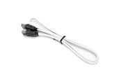 Sata - DUTZO SATA kabel - Hvit - 0.5 m - rett tilkobling - DC-SATA05WHT