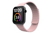 Smartklokke - Tilbehør - Lippa Apple Watch Magnetic Silicone Strap 42/44/45/49 - Pink - LPAW117