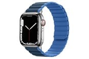 Smartklokke - Tilbehør - Lippa Apple Watch Magnetic Silicone Strap 42/44/45/49 - Dark Blue - LPAW114