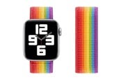 Smartklokke - Tilbehør - Lippa Apple Watch LGBT+ nylon strap 38/40/41 - Rainbow colors - LPAW017