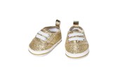 Dukker & Tilbehør - Heless Doll sneakers Glitter Gold 30-34 cm - 1461