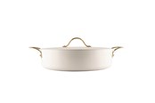 Gryter - Heirol Royal Pearl Lav gryte med lokk, 4,1 liter, 28 cm - 82129