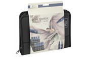 Arts & Crafts - Tilbehør - Nassau TWIN MARKERS 24 pcs in pencil case - AR0148/GE