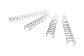 Printertilbehør blekk/toner - GBC Metallspiral 3:1 NO7 11mm A4 Sølv - RG810797