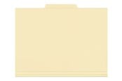 Arkivering & Oppbevaring - Esselte - file folder - for A4 - tabbed - yellow - 44105