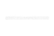 Printertilbehør blekk/toner - GBC Metallspiral 3:1 NO4 A4 Hvit - RE810470