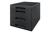 Arkivering & Oppbevaring - Leitz Recycle skuffkabinett, Sort - 53720095