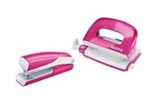 Skrivebordstilbehør - Leitz Stift- & Hullesett Mini WOW Rosa - 55612023