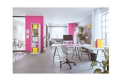 Arkivering & Oppbevaring - Leitz Ringperm WOW Laminert kartong A4+ 4DR/25mm Gul - 42420016