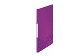 Arkivering & Oppbevaring - Leitz Presentasjonsmappe  WOW PP 20 lommer Lilla - 46310062