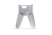 Spill - Tilbehør - Blaze Evercade Tate Grip - White - Miscellaneous Tilbehør til spillkonsoll - Evercade - 5060990240669