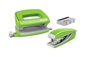 Skrivebordstilbehør - Leitz Stift- & Hullesett Mini WOW Grønn - 55612054