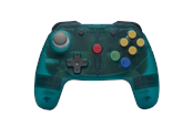 Spill - Tilbehør - Retro Fighters Brawler64 Bluetooth NSO Edition - Blue - Wireless Controller - Nintendo Switch - 850046080074