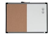 Konferanse & Presentasjon - Nobo Quartet combo board: whiteboard bulletin board - 585 x 430 mm - 1903784