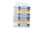 Arkivering & Oppbevaring - Leitz WOW - divider - for A4 Maxi - tabbed - multicolour - 12440000