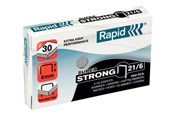 Hullemaskin & Stiftemaskin - Rapid Super Strong - staples - 21/6 - 6 mm - pack of 1000 - 24867700