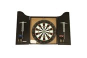 Brettspill & Puslespill - Nordic Games Dartskive klassisk i dartskab med dartpile - 809-074