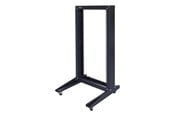 Rackskap - TOTEN 19" Open Floor Stand  Wheels 22U 600x600 max - OR66229001-SKWT