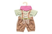 Dukker & Tilbehør - Heless Doll clothes Lederhosen with shirt and scarf 35-45 cm - 2114