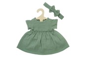 Dukker & Tilbehør - Heless Doll dress Green with Ruffles 35-45 cm - 2424