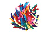 Arts & Crafts - Tilbehør - Colorations - Colored Duck Feathers 28.5 grams - CHDUCKOZ