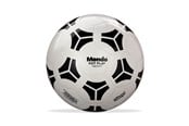 Utendørsleker - Mondo Football White 23cm - 01047
