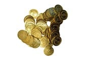 Leketøy - Pocket Money Golden Coins 50 pcs - 500028