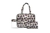 Sminkespeil - Gillian Jones 3-piece cosmetic bag set - Palm print - 5713982011319