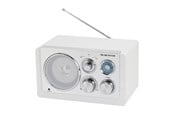 DAB, nettverks- og klokkeradio - DENVER TR-63W - AM/FM - Hvit - TR-63W