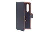 Mobil - Deksel og etui - CELLY Wally for Huawei P30 - Black / Cognac - WALLY848