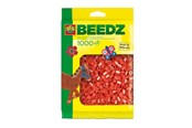 Kreative leker - SES Creative Iron-on Beads - Red 1000pcs. - 00702