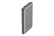 Nødlader - Belkin BoostCharge power bank - 2 x USB 24 pin USB-C - 15 Watt Nødlader - Grey - 10000 mAh - BPB011BTGY