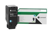 Printertilbehør blekk/toner - Lexmark - cyan - original - toner cartridge - LCCP LRP - 71C2HC0