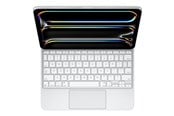 Tastatur - Apple Magic Keyboard for iPad Pro 11‑inch (M4) - US English - White - Tastatur & Foliosett - Engelsk (USA) - Hvit - MWR03LB/A