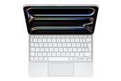 Tastatur - Apple Magic Keyboard for iPad Pro 11" M5 | M4 - International English - White - Tastatur & Foliosett - Engelsk - Hvit - MWR03Z/A