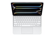 Tastatur - Apple Magic Keyboard for iPad Pro 13‑inch (M4) - US English - White - Tastatur & Foliosett - Engelsk (USA) - Hvit - MWR43LB/A