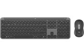 Tastatur - Logitech Signature Slim Combo MK950 for Business - Tastatur & Mussett - Nordisk - Grå - 920-012512