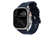 Smartklokke - Tilbehør - Nomad Rugged Strap - atlantic blue/silver - AW Ultra 2/1 49mm 9/8/7 45mm/6/SE/5/4 44mm/3/2/1 42mm - NM01296485