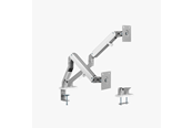 Skjermholder - Alterzone Arm Chroma Duo Monitorarm, Hvit - ALZARMD-CRM-W