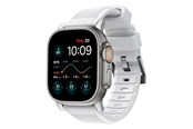 Smartklokke - Tilbehør - Nomad Rugged Band - 45mm | White | Silver Hardware - NM01572585