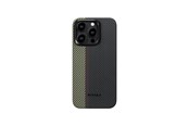 Mobil - Deksel og etui - PITAKA Fusion Weaving MagEZ 4 600D overture - iPhone 15 Pro - FO1501P